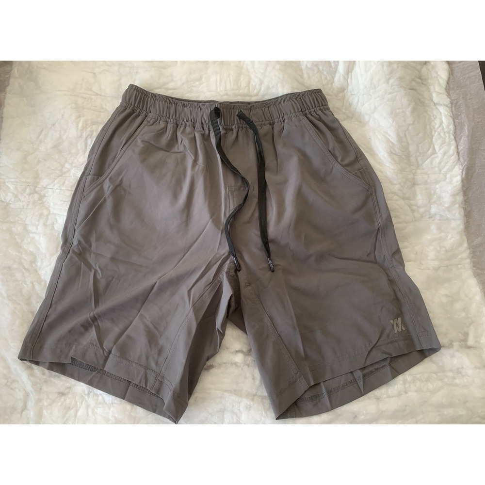 NWOT Dixxon Flannel Co Mens The Brad Charcoal Shorts Lined Athletic Small